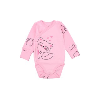 Bodysuit baby Flamingo "Cat Pink, size: 62, art. 146-015