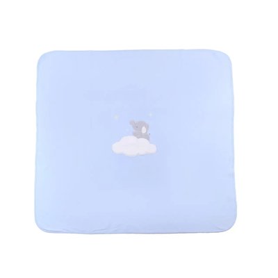 Diaper for newborns Flamingo, color: Light blue, size: 90 Х 85, sku 394-212