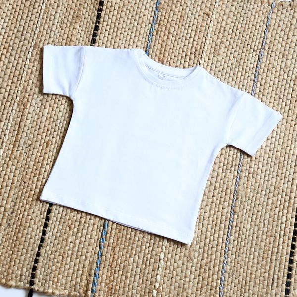 Children's T-shirt Flamingo, color: White, size: 68, sku 1016-417