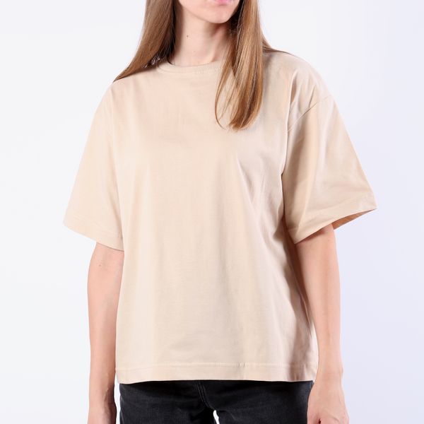 Women's T-shirt ZAVA, color: Beige, size: XL-XXL, sku 075-110