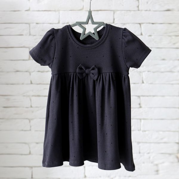 Сукня для дівчаток Фламінго, колір: Сірий, розмір: 74, арт. 213-1109 213-1109 фото