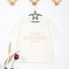 T-shirt for girls Flamingo, color: Lactic, size: 116, sku 1047-416 1047-416 #1