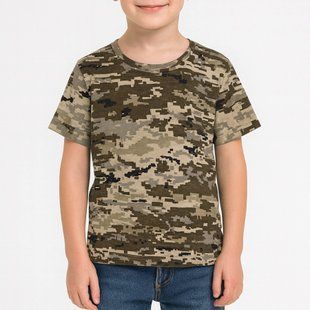 T-shirt Pixel Flamingo Khaki, size: 98, арт. 778-127 778-127