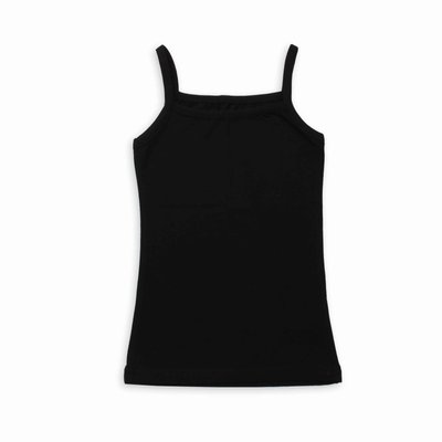 T-shirt for girls Flamingo, color: Black, size: 140, sku 259-416