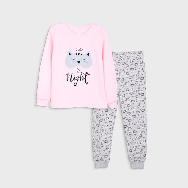 Children's pajamas Flamingo, color: Pink, size: 122, sku 329-092