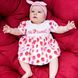 Flamingo nursery overalls Pink, size: 62, sku 194-117