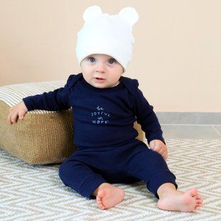 Children's set Flamingo Dark blue, size: 68, art. 562-1109 562-1109