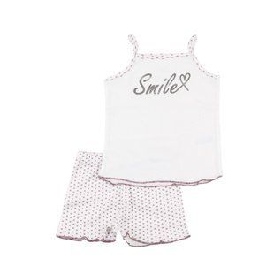 Girls pajamas with Flamingo print White, size: 110, sku 068-1009 068-1009