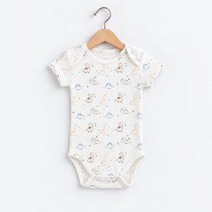 Baby overalls Flamingo Textil, color: Lactic, size: 68, sku 495-099 495-099