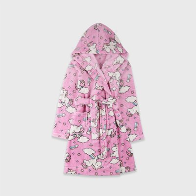 Children's bathrobe Flamingo Pink, size: 122, sku 883-910