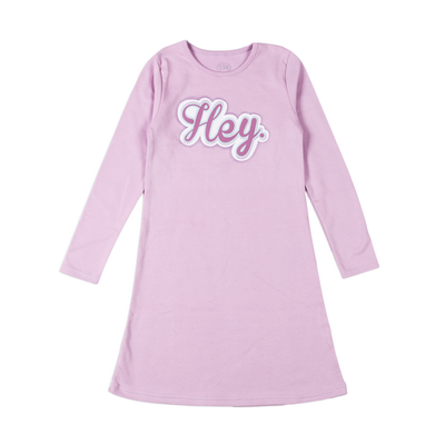 Нічна сорочка для дівчинки Фламінго, колір: Бузковий, розмір: 122, арт. 234-211 234-211 фото