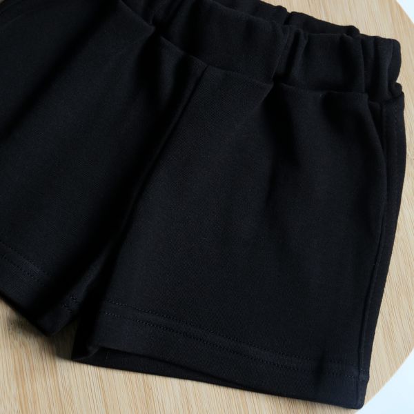 Flamingo shorts for girls, color: Black, size: 152, sku 978-212