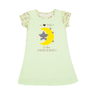 Night shirt for girls Flamingo Lettuce, size: 98, sku 069-130 069-130