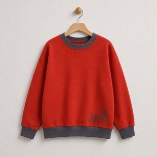 Children's jumper Flamingo, color: Terracotta, size: 164, sku 866-325 866-325
