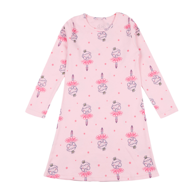 Flamingo nightgown for girls Pink, size: 104, sku 234-222