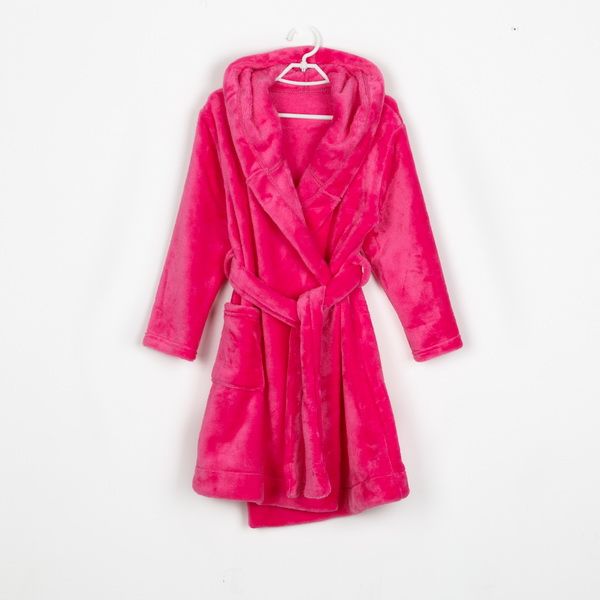 Bathrobe for children Flamingo, color: Crimson, size: 98, sku 882-909