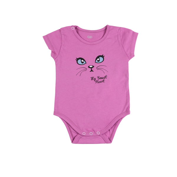 Baby bodysuit Flamingo, color: Lilac, size: 68, sku 467-110