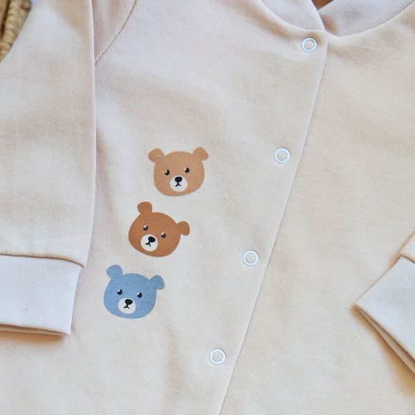 Toddler jumpsuit Flamingo, color: Beige, size: 86, sku 647-331 647-331