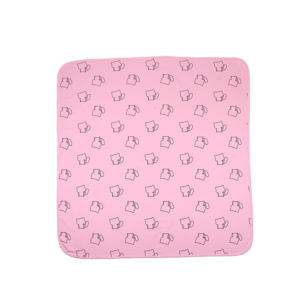 Пелёнка для новорожденных Фламинго, цвет: Розовый, размер: 90 Х 85, арт. 380-015 380-015 фото