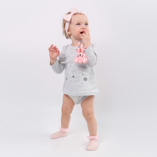 Bodysuit baby Flamingo Melange, size: 86, art. 063-212