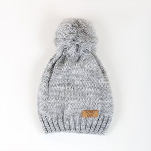 Шапка дитяча MARY-KNIT, колір: Сірий , розмір: 48-50, арт. 0804 0804