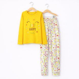 Pajamas for girls Flamingo Yellow, size: 98, sku 245-075 245-075