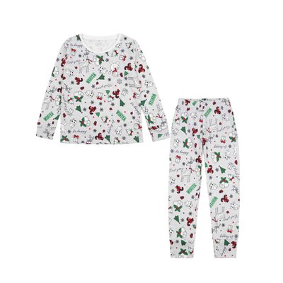 Пижама для девочек Фламинго Серый, размер: 140, арт. 233-217 233-217 фото