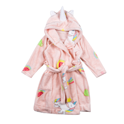 Bathrobe for children Flamingo, color: Peachy, size: 104, sku 487-910