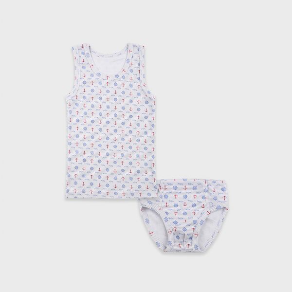 Set for boys Flamingo White, size: 104, арт. 229-1007-1