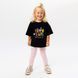 Children's T-shirt Flamingo, color: Black, size: 116, sku 1005-417 1005-417 #1