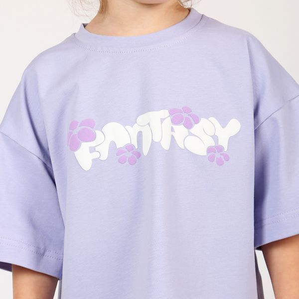 Children's T-shirt Flamingo, color: Lavender, size: 116, sku 1005-417 1005-417