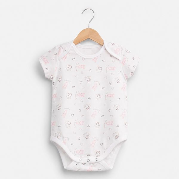 Flamingo Bodysuit, color: Lactic, size: 74, sku 136-130 136-130
