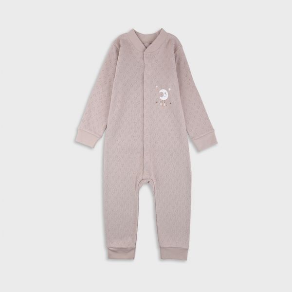 Toddler jumpsuit Flamingo, color: Cappuccino, size: 80, sku 427-098