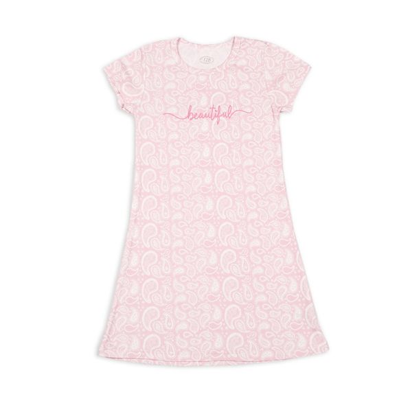 Flamingo nightgown for girls Pink, size: 140, sku 321-1007-8