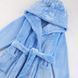 Children's bathrobe Flamingo, color: Light blue, size: 134-140, sku 790-909 790-909 #3