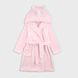 Bathrobe for children Flamingo Light pink, size: 98-104, sku 789-900