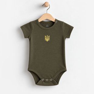 Bodysuit Flamingo Textil, color: Khaki, size: 80, sku 467-081 467-081
