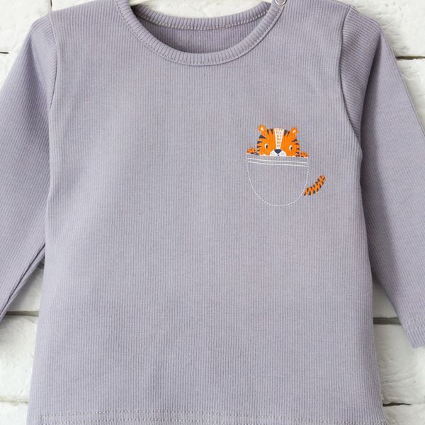 Children's set Flamingo Textil, color: Dark gray, size: 80, sku 156-1109 156-1109