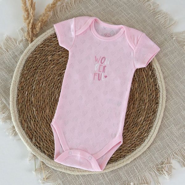 Flamingo Bodysuit, color: Pink, size: 62, sku 495-122 495-122