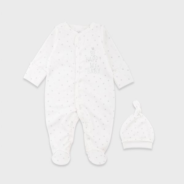 Комплект для новорожденных Фламинго Молочный, размер: 56, арт. 372-065 372-065 фото