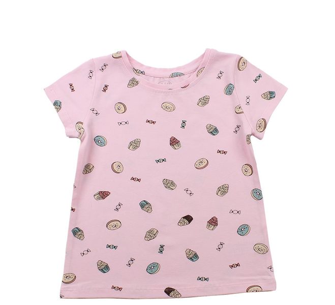 T-shirt for girls Flamingo Pink, size: 86, sku 103-420