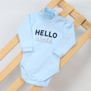 Bodysuit baby Flamingo, color: Light blue, size: 86, sku 580-1114 580-1114