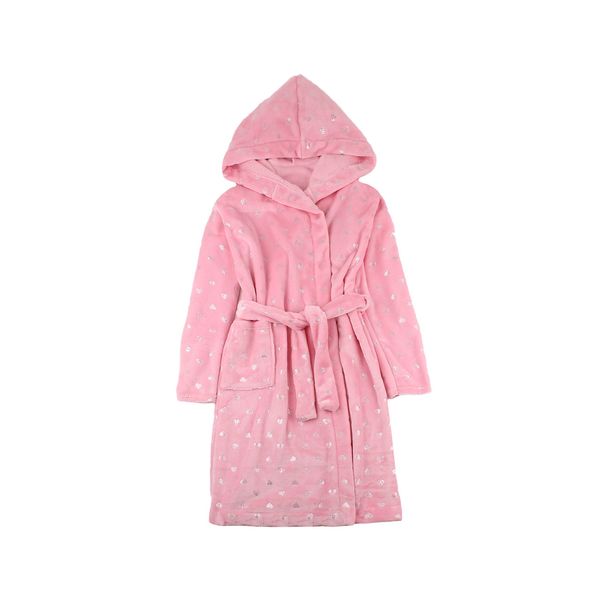 Халат для дівчаток Фламінго, колір: Світло-рожевий, розмір: 122, арт. 883-916 883-916 фото