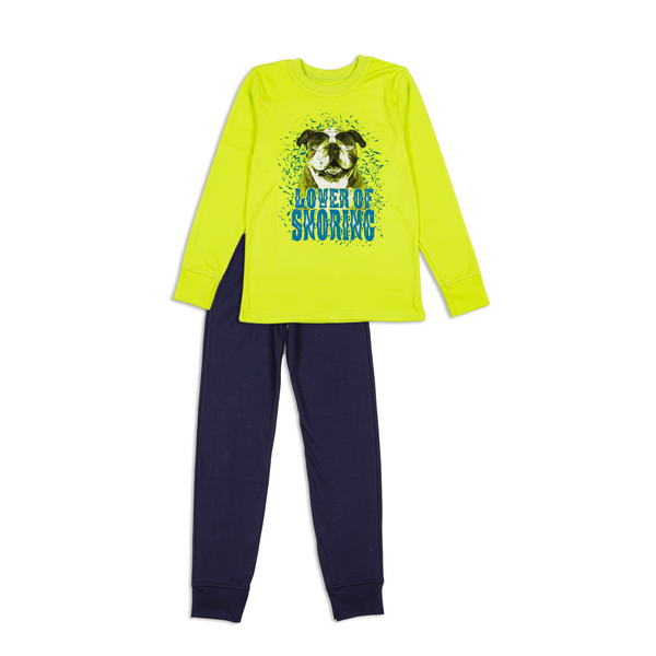 Pajamas for boys from Flamingo, color: Lettuce, size: 128, sku 249-212