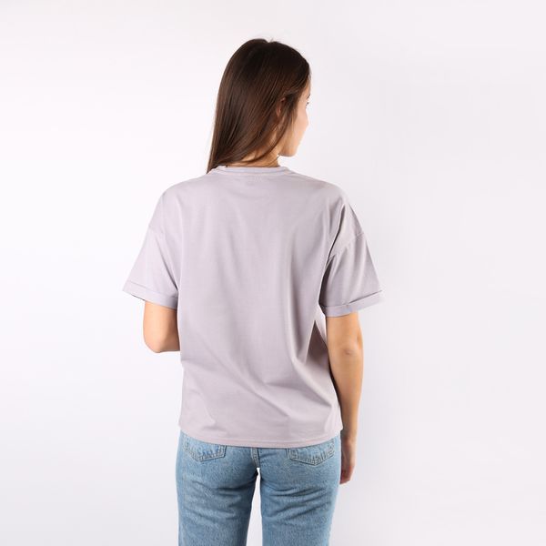 Women's T-shirt ZAVA Gray, size: S, sku 032-417