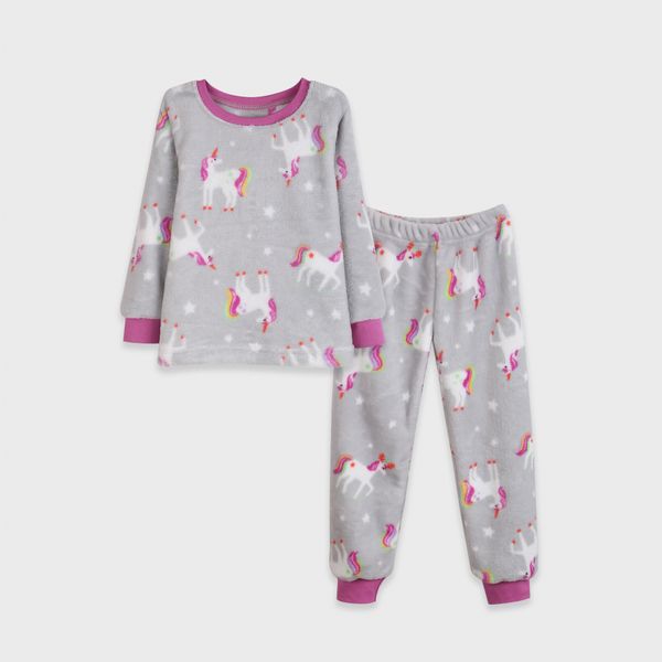 Terry set for girls for Flamingo Gray, size: 146-152, sku 855-910