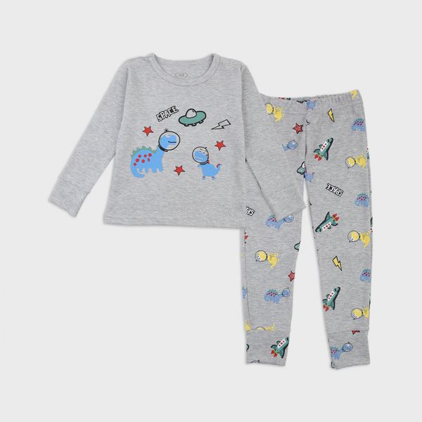 Піжама для хлопчика Фламінго, колір: Меланж , розмір: 98, арт. 256-102 256-102 фото