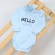 Bodysuit baby Flamingo, color: Light blue, size: 86, sku 580-1114 580-1114 #1
