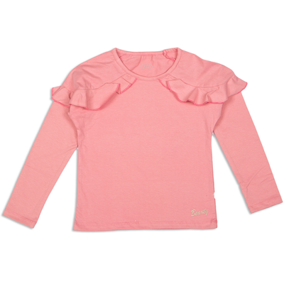 Блузка для дівчаток Фламінго, колір: Пудровий, розмір: 140, арт. 846-416 846-416 фото