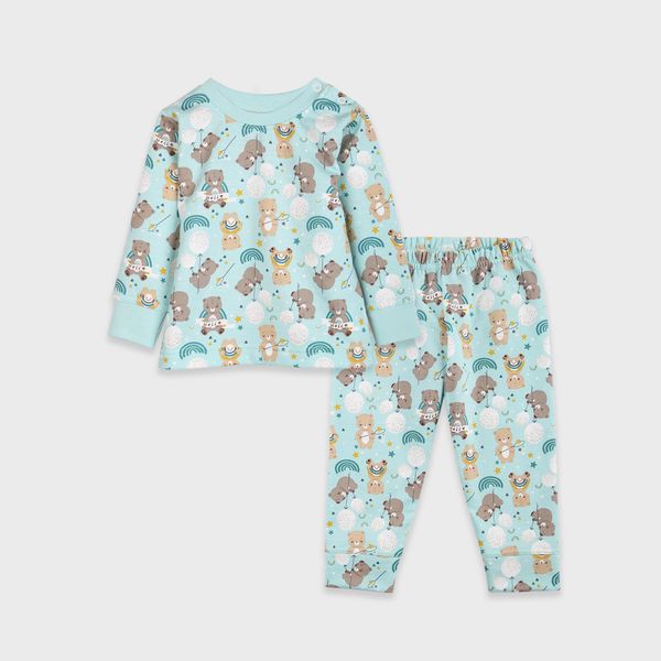 Children's pajamas "BEAR Melange, size: 80, sku 109-055